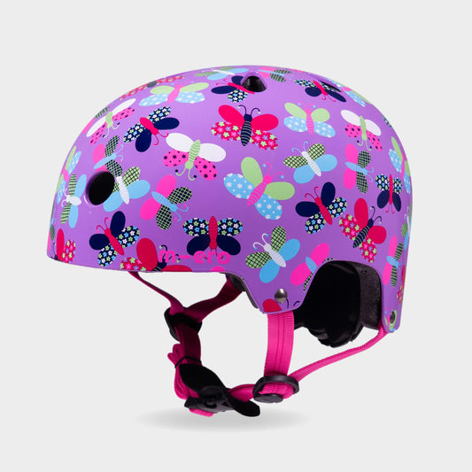 Printed Helmets for Bike and Scooters: Butterfly