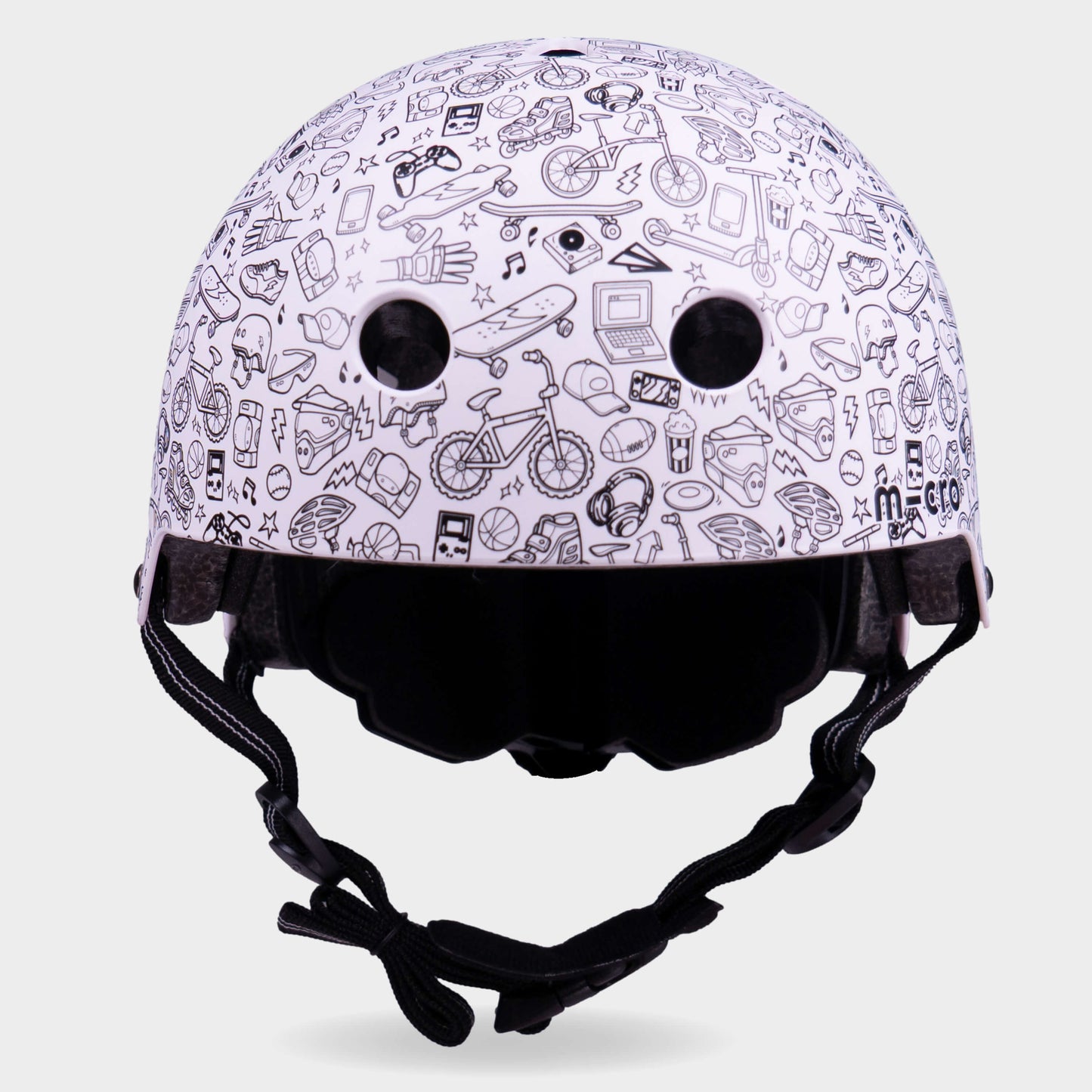 Printed Helmets for Bike and Scooters: Doodle