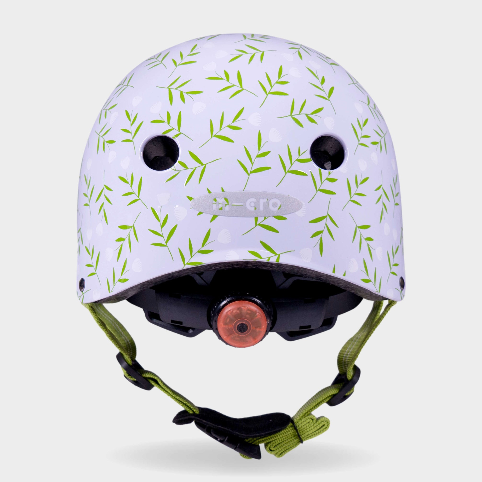 Printed Blue Flower Bike Helmet
