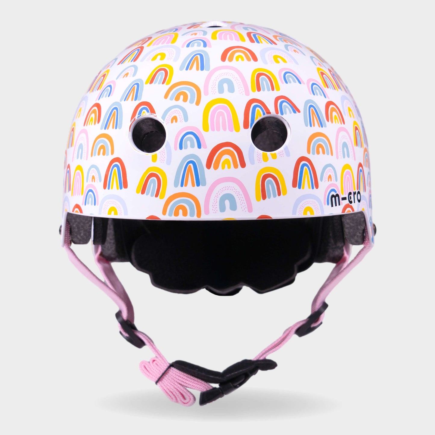 Printed Helmet For Bike and Scooters: Rainbow
