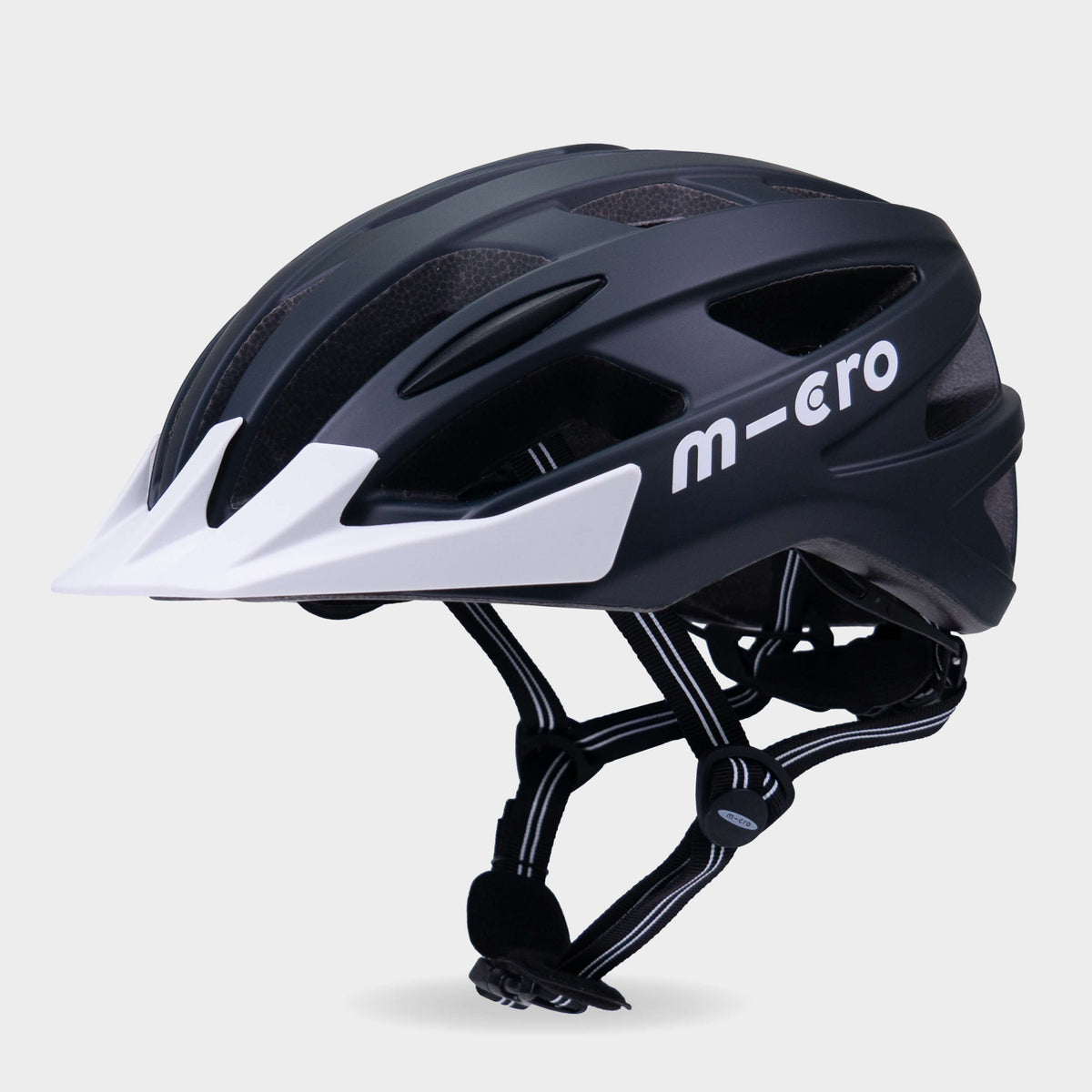 Micro Lightweight Helmet for Bikes and Scooters: Black