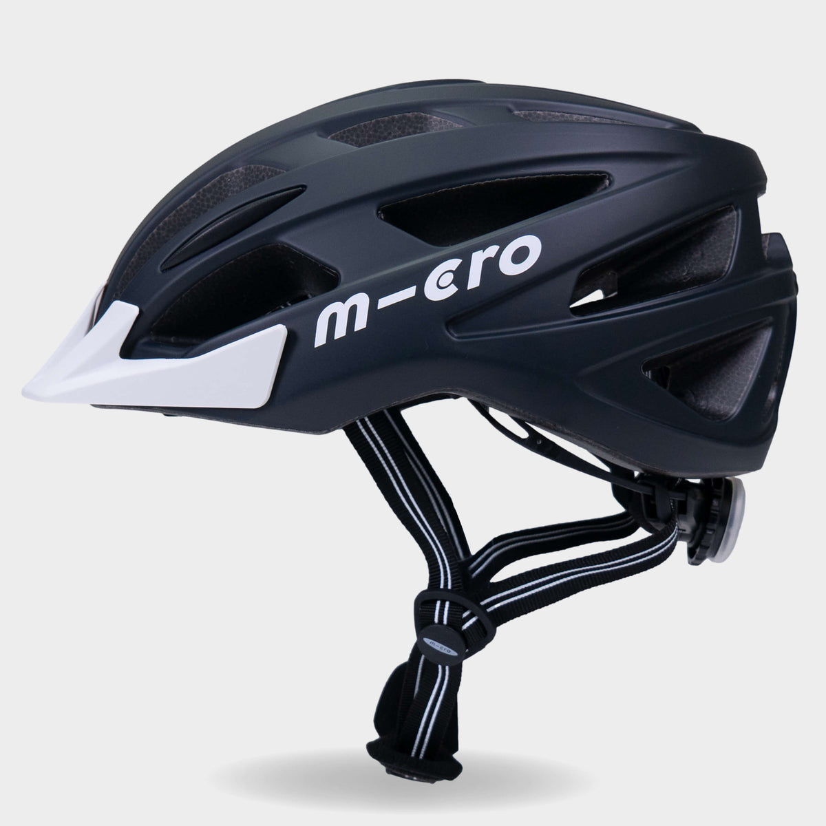 Micro Lightweight Helmet for Bikes and Scooters: Black