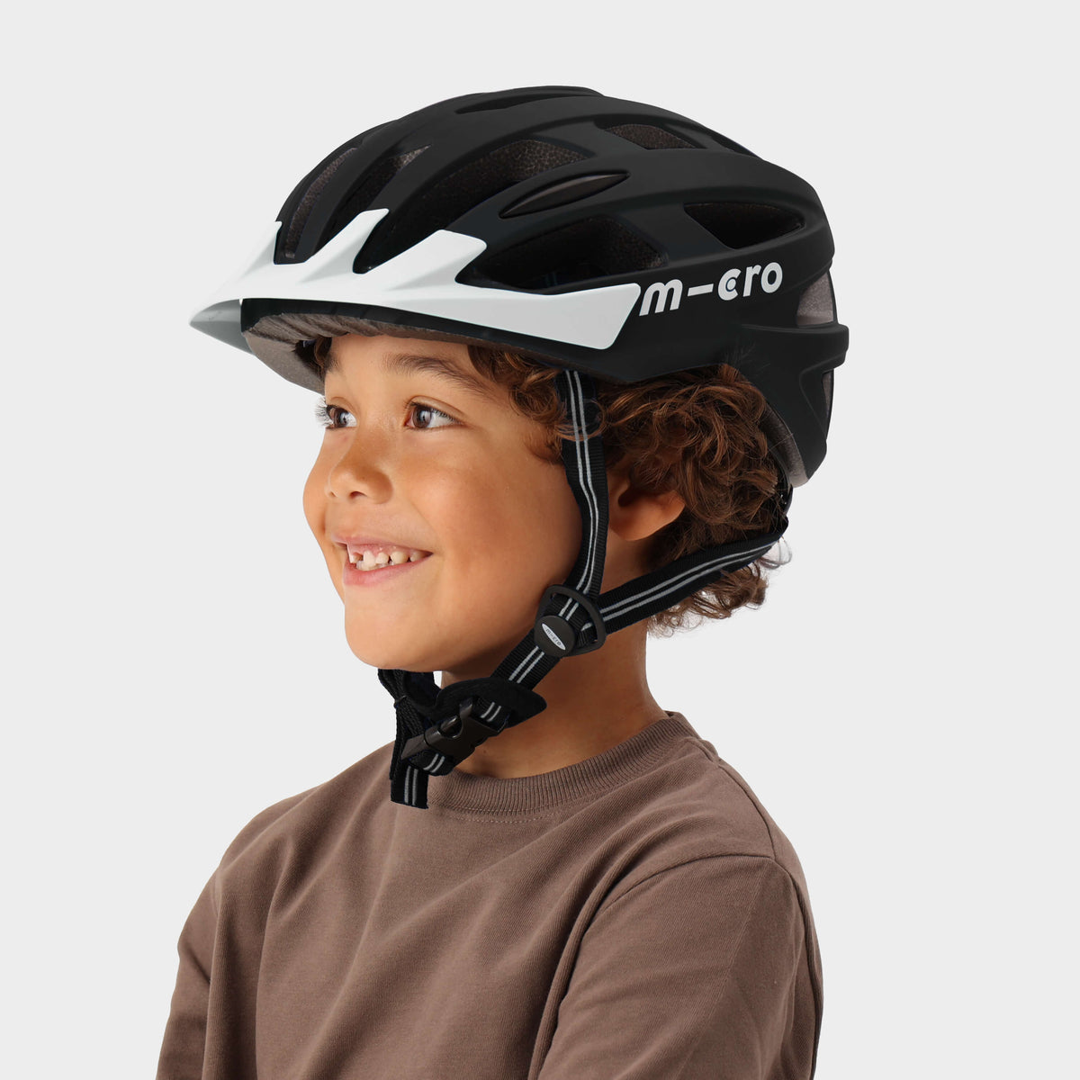 Micro Lightweight Helmet for Bikes and Scooters: Black