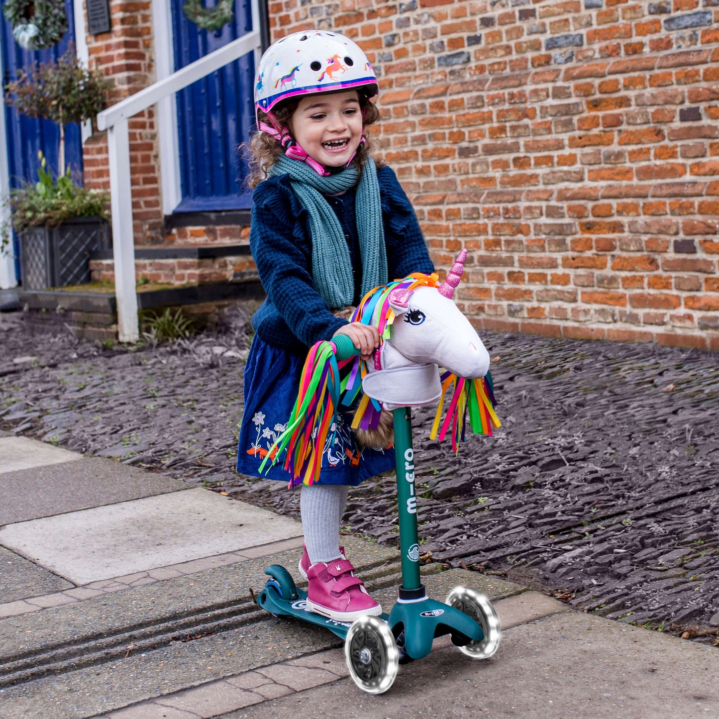 Cuddly Scooter Accessory: Unicorn