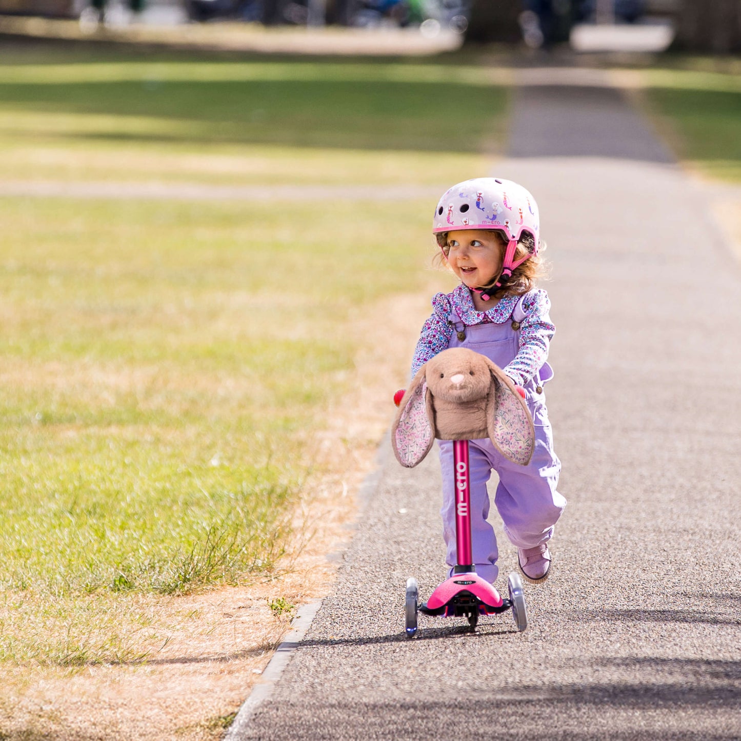 Cuddly Scooter Accessory: Rabbit