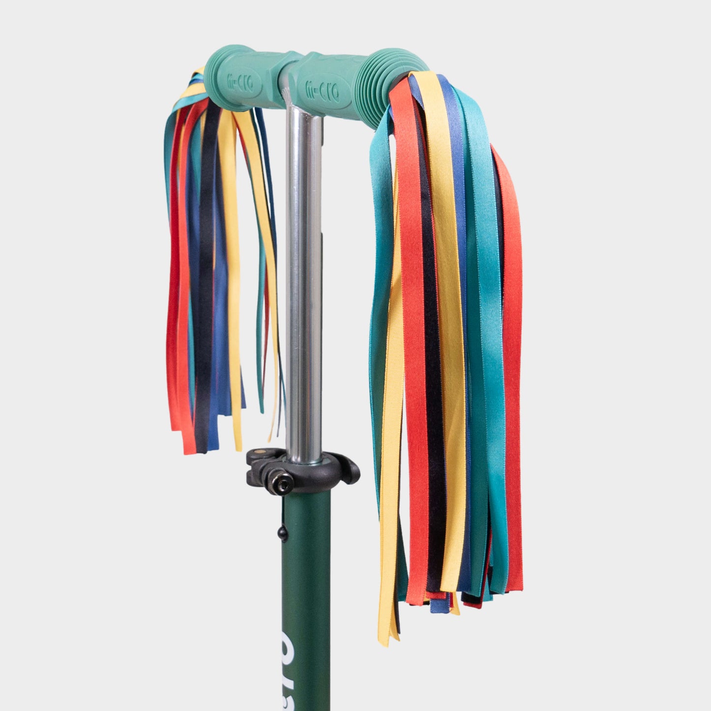 Eco Ribbons For MICRO Rubber Grips: Black Rainbow