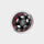 (SINGLE) Rear Mini and Maxi Micro Wheel 80mm: Clear