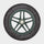 Micro Classic Nanogrid 200mm Wheel: Green /  Black