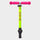 Mini Micro Foldable Handle Bar: Neon Yellow/Pink