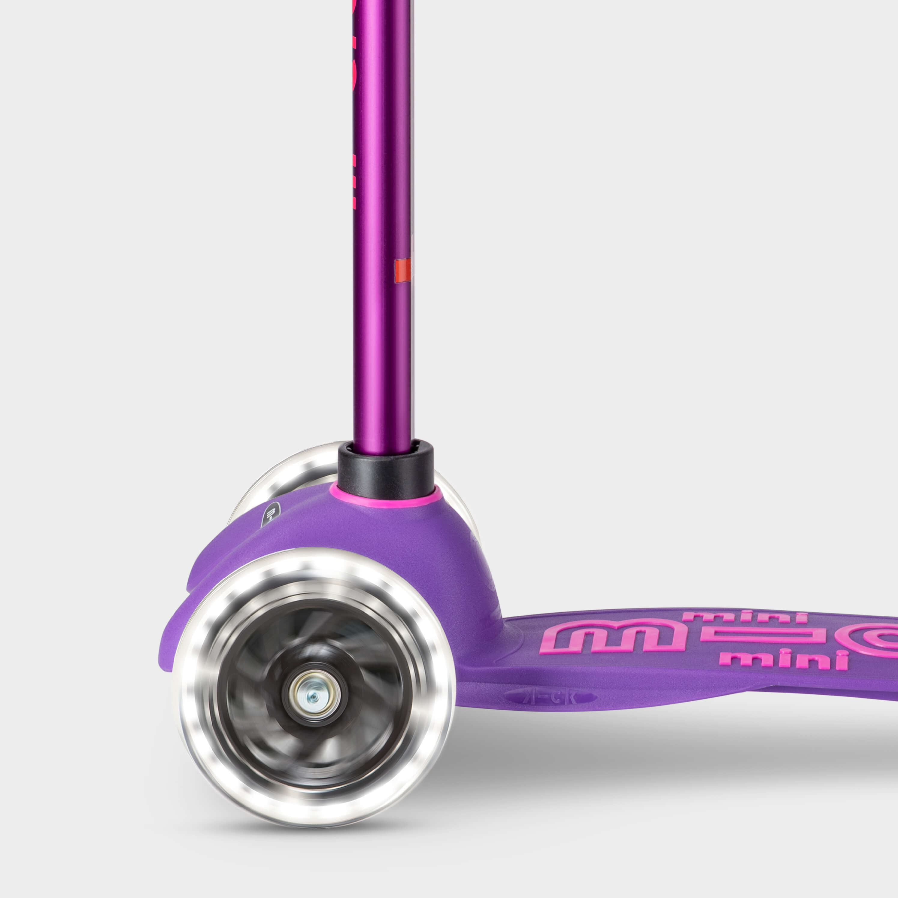 Mini Micro Deluxe LED Pink/Purple | Micro Scooters