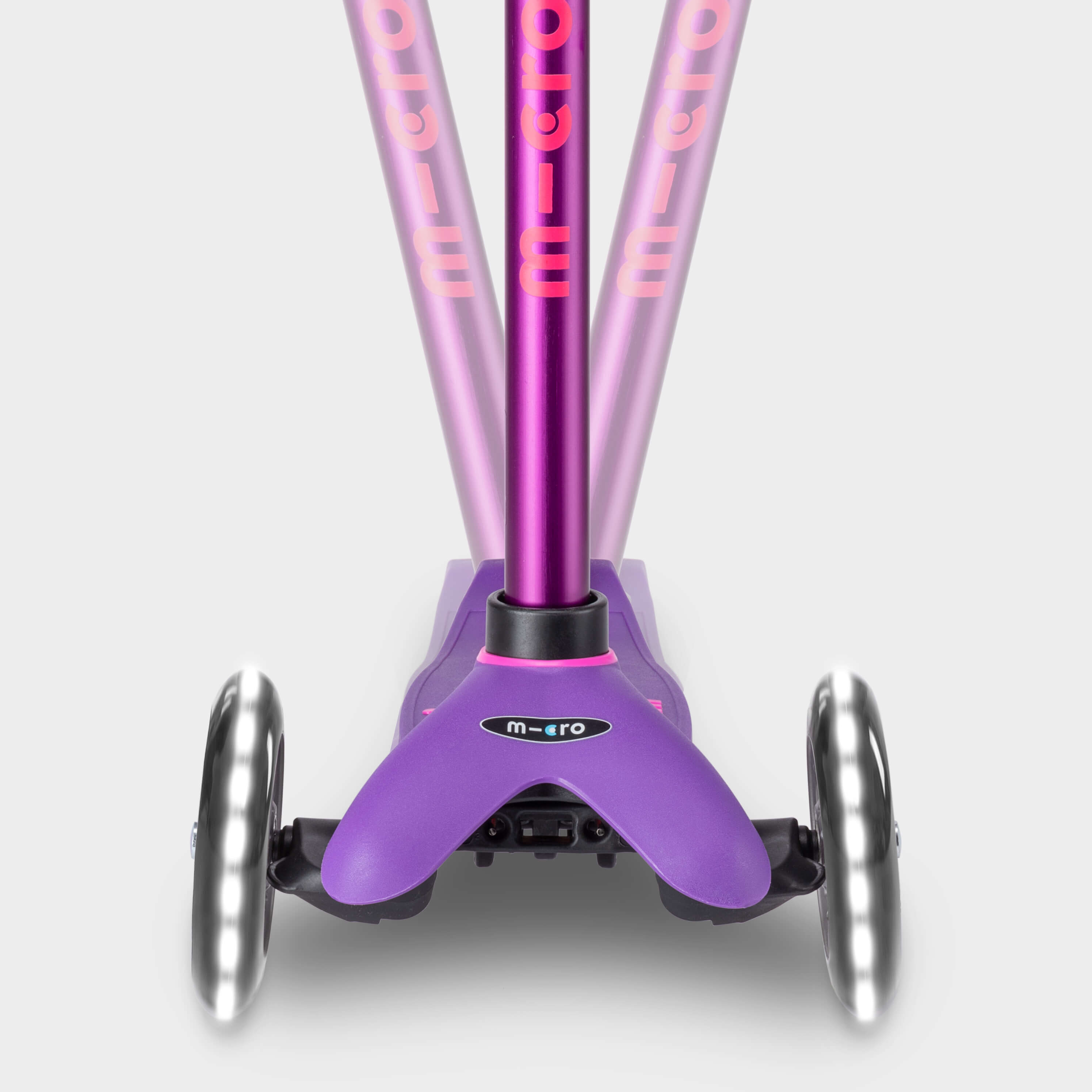 Mini Micro Deluxe LED Pink/Purple | Micro Scooters