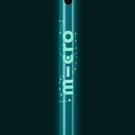 Mini Micro Foldable Orion LED Scooter: Blue