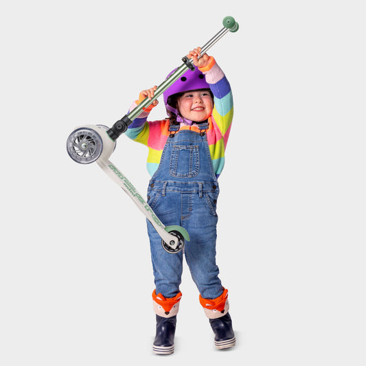 Mini Micro Foldable LED with Recycled Deck: Pistachio Green