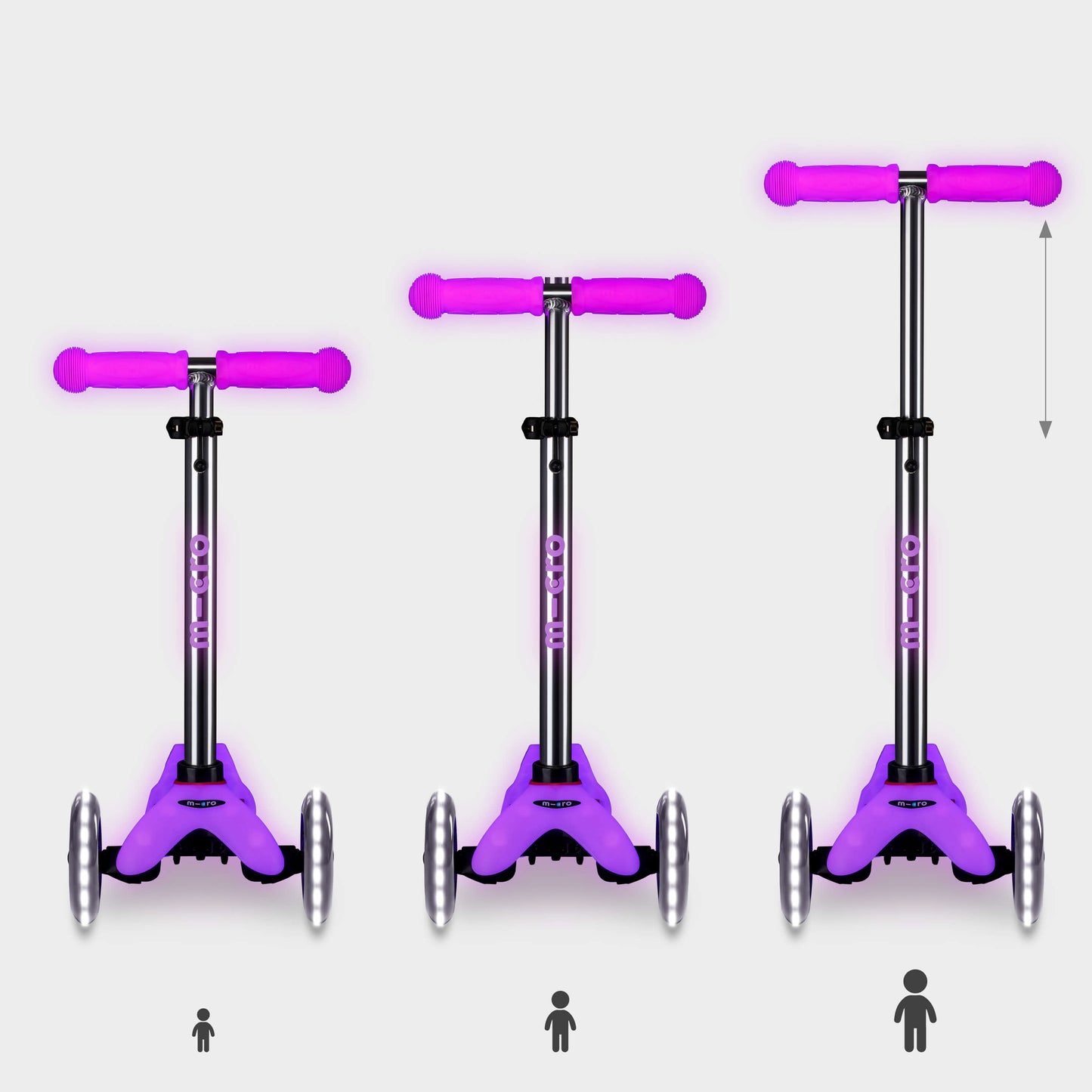 Mini Micro Glow LED: Frosty Pink