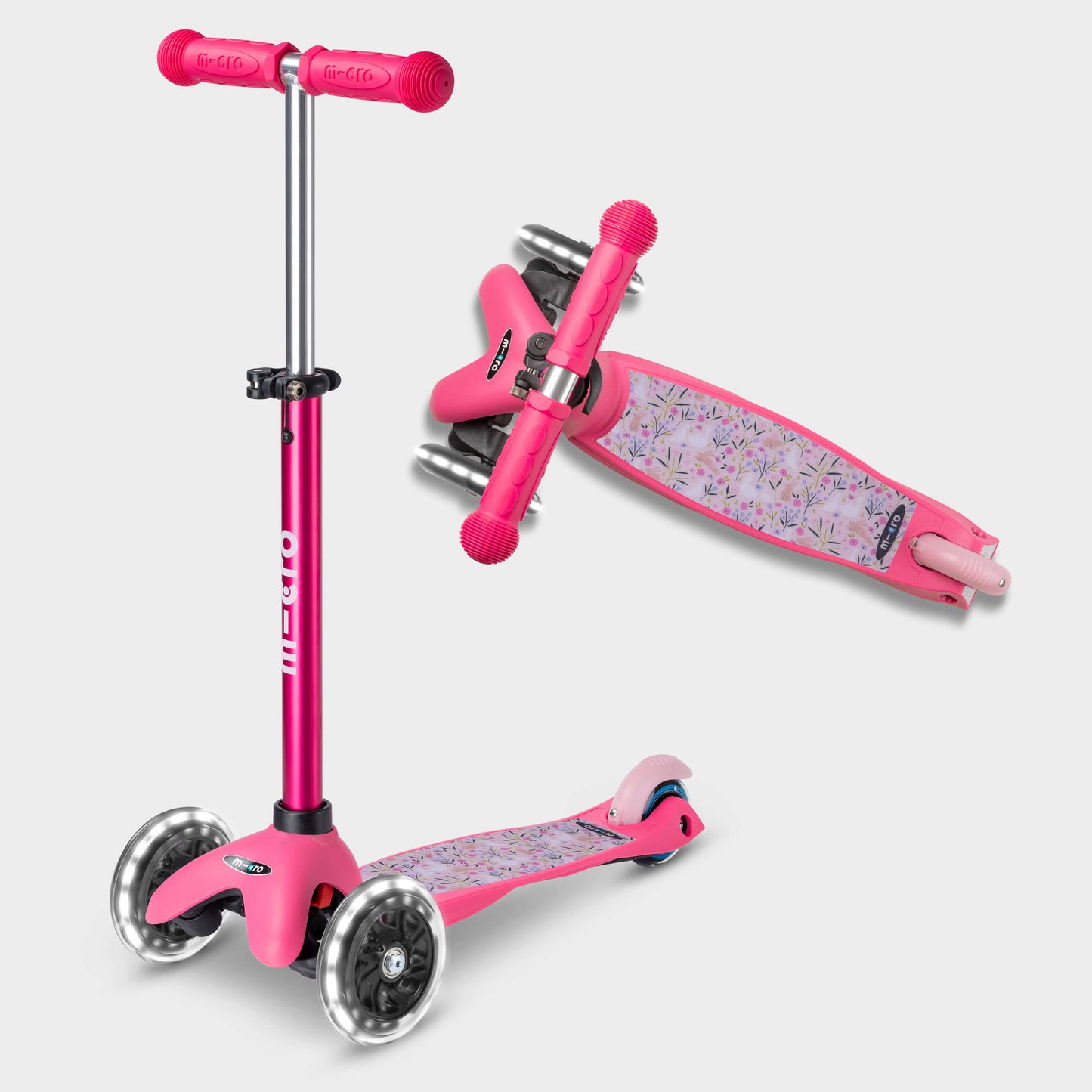 Mini Micro Deluxe LED Limited Edition: Pink Flora Fauna