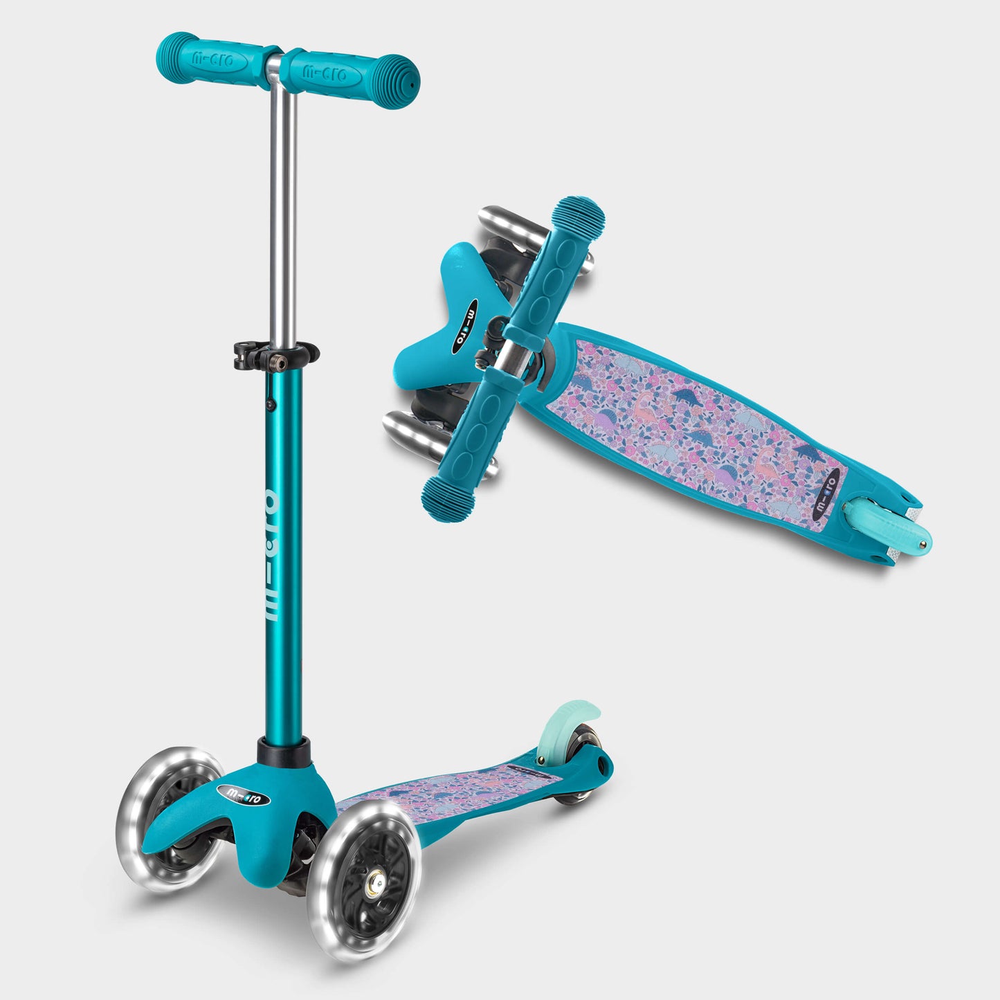 Mini Micro Deluxe LED Limited Edition: Aqua Flora Saur