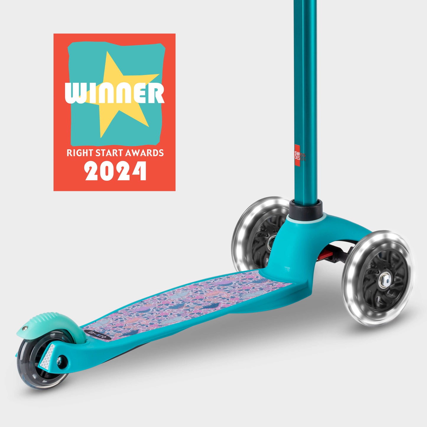 Mini Micro Deluxe LED Limited Edition: Aqua Flora Saur