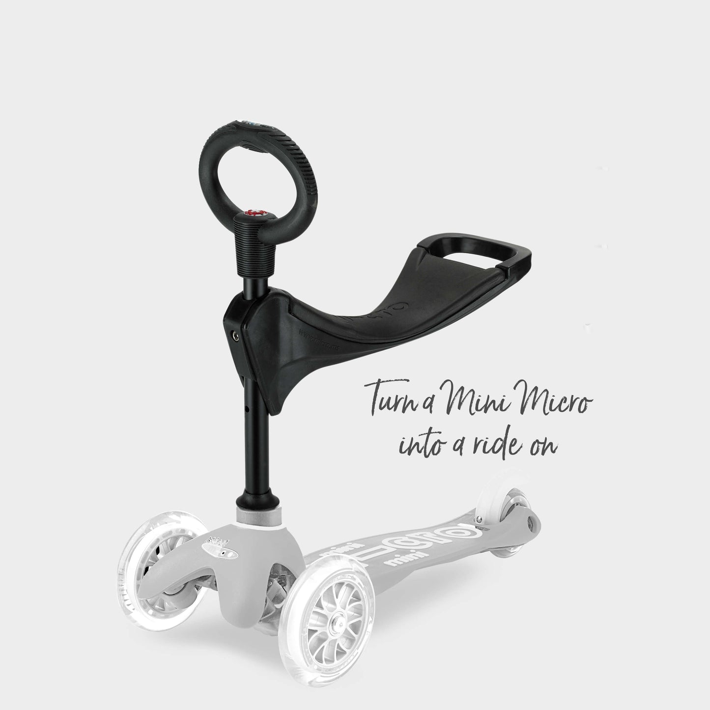Mini Micro Seat with O-Bar: Black