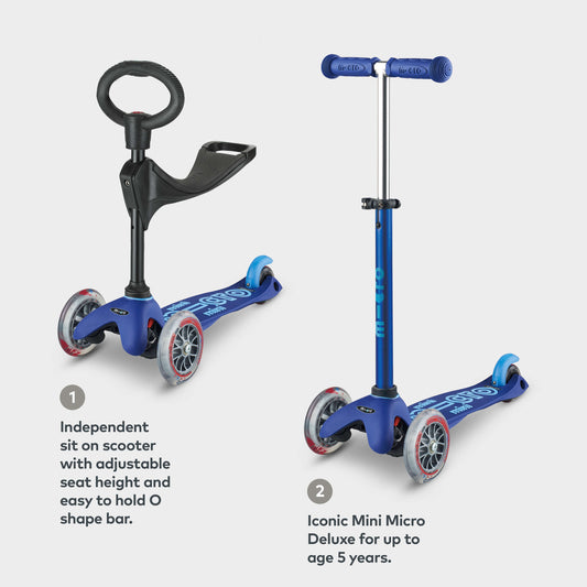 Mini Micro 2in1: Blue