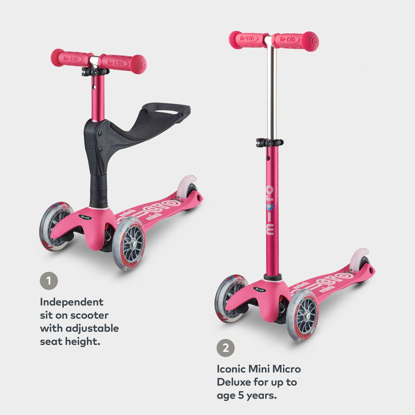 Mini Micro 2in1: Pink