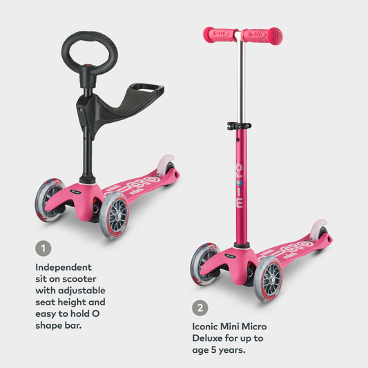 Mini Micro 2in1: Pink