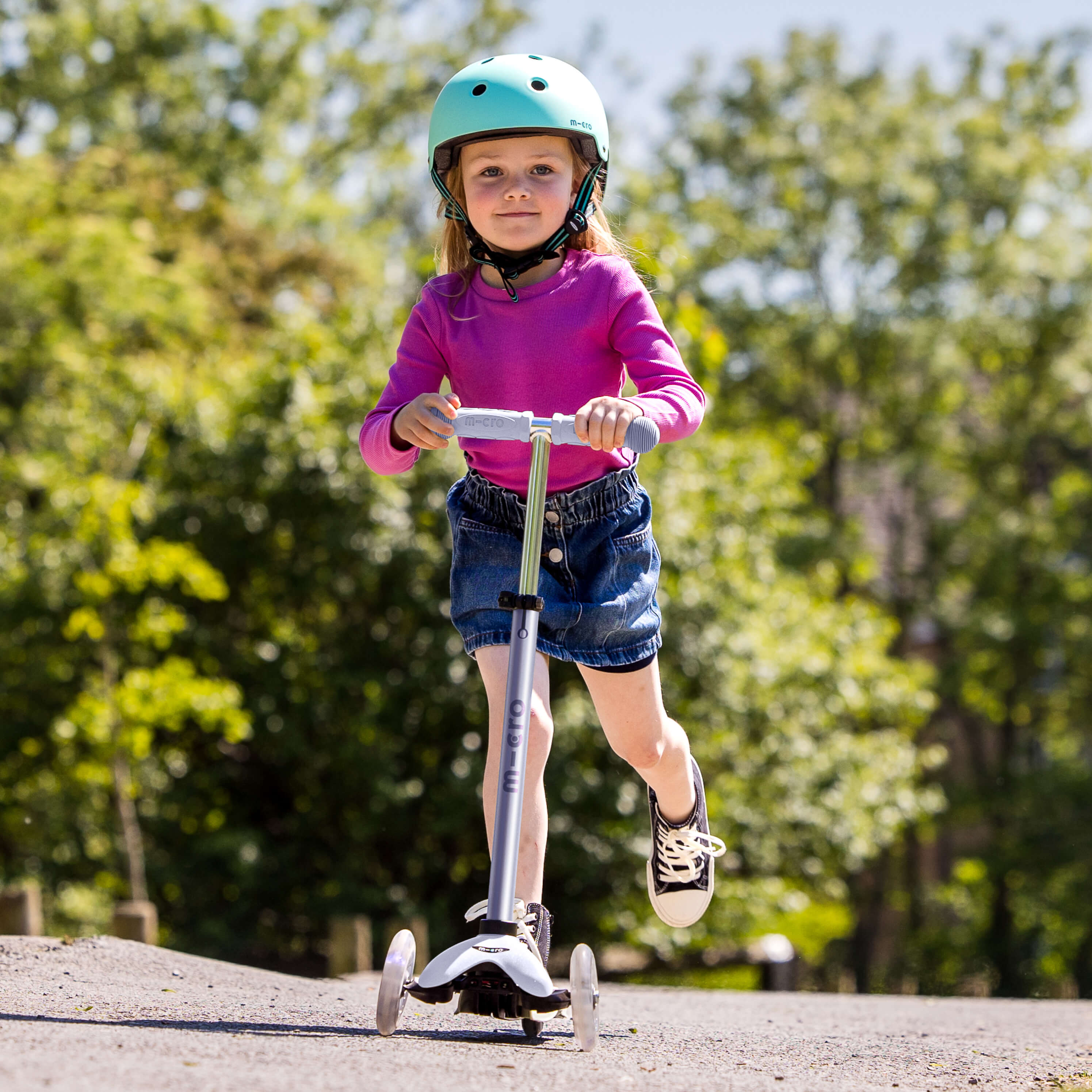 Mini Micro 4in1 with indoor rocker: Soft Lavender | Micro Scooters