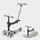 Mini Micro 4in1 with indoor rocker: Sage Green