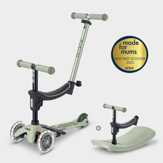 Mini Micro 4in1 with indoor rocker: Sage Green