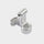 Micro Kickboard Right Shank: Silver