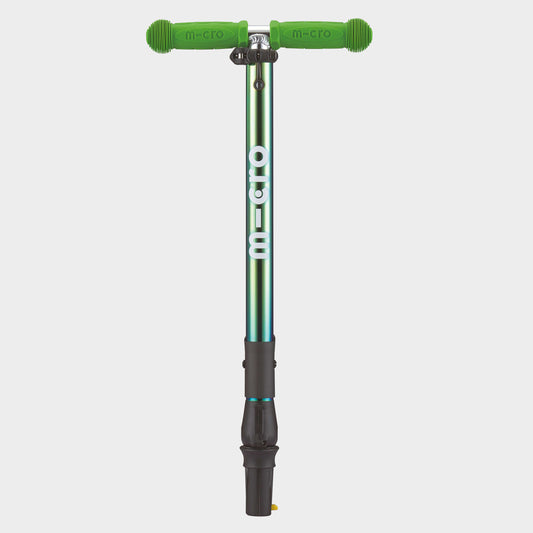 Maxi Micro Deluxe Foldable Handle Bar: Neochrome Green