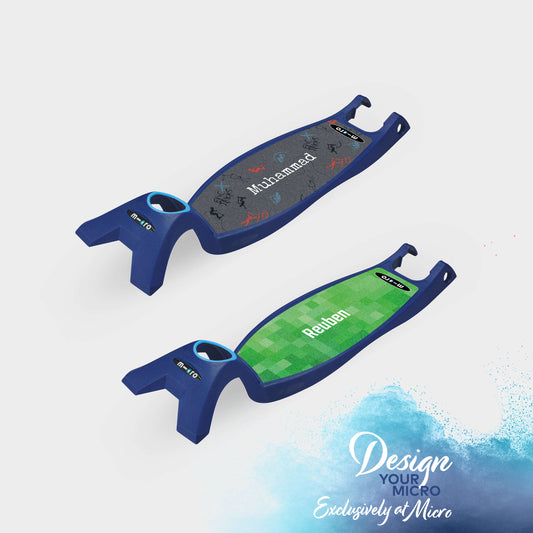 Personalised Foldable Deck Maxi Micro: Navy