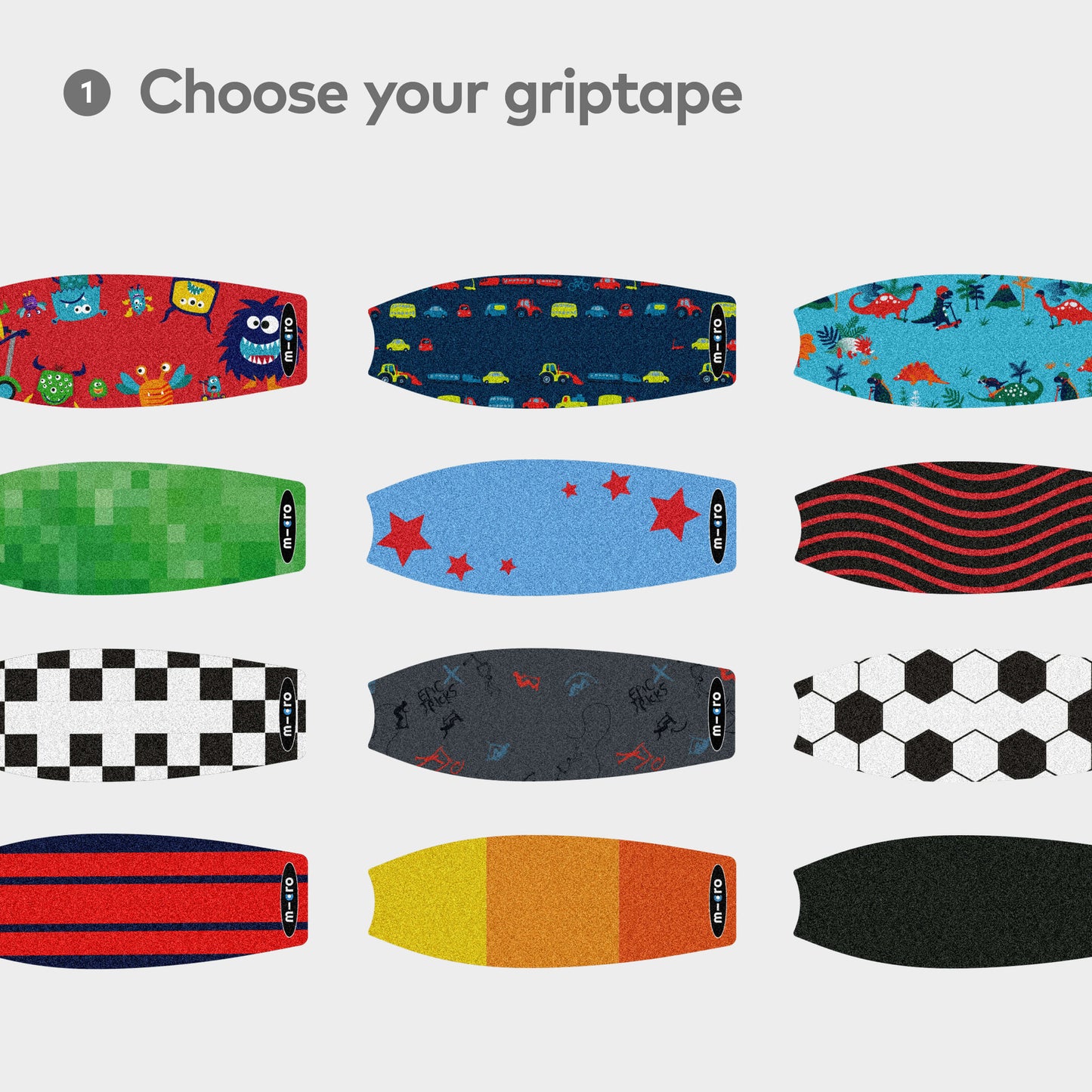 Personalised Foldable Deck: Maxi Micro: Red