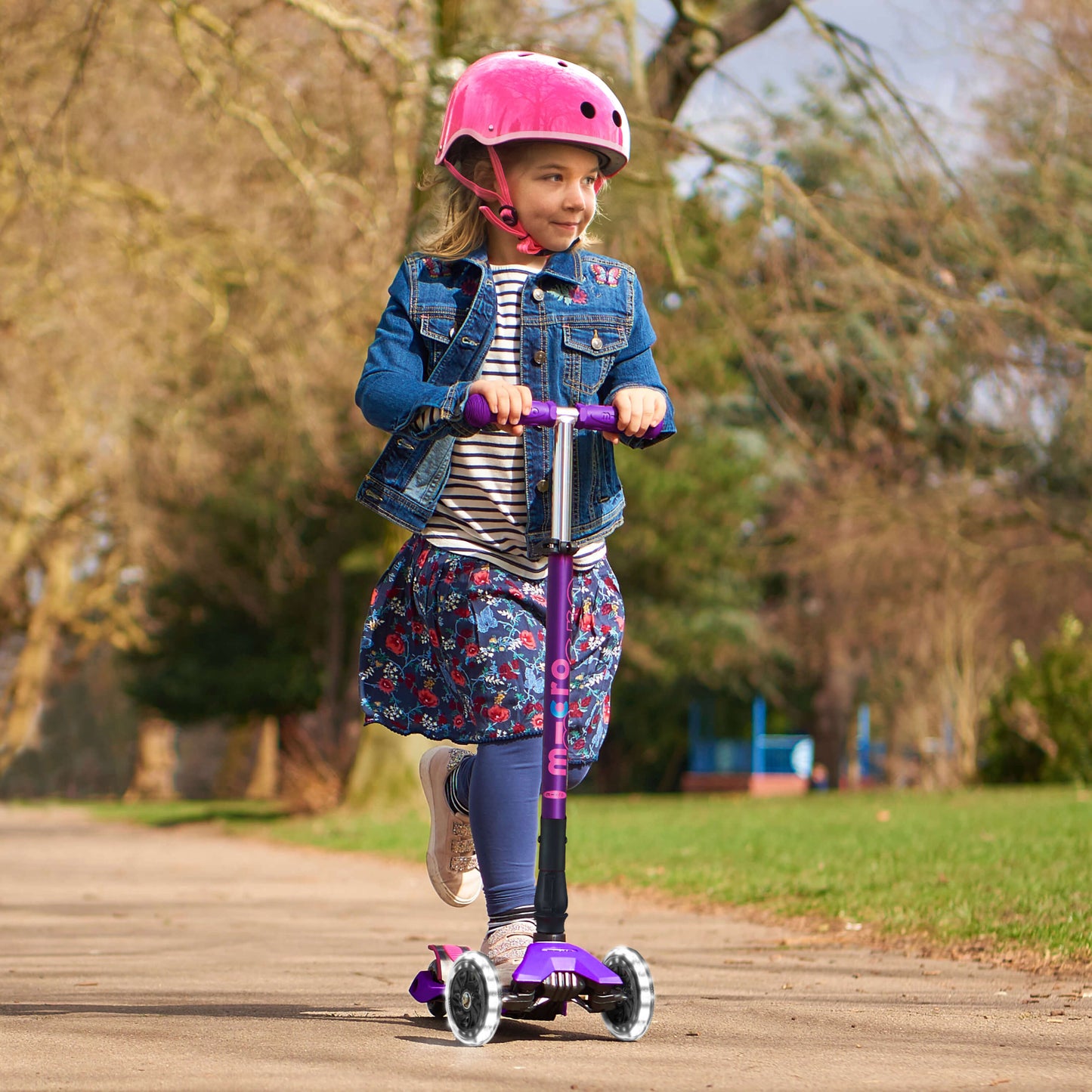 Maxi Micro Foldable LED: Purple