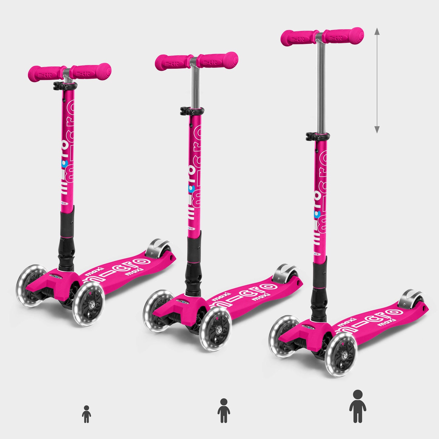 Maxi Micro Foldable LED: Pink