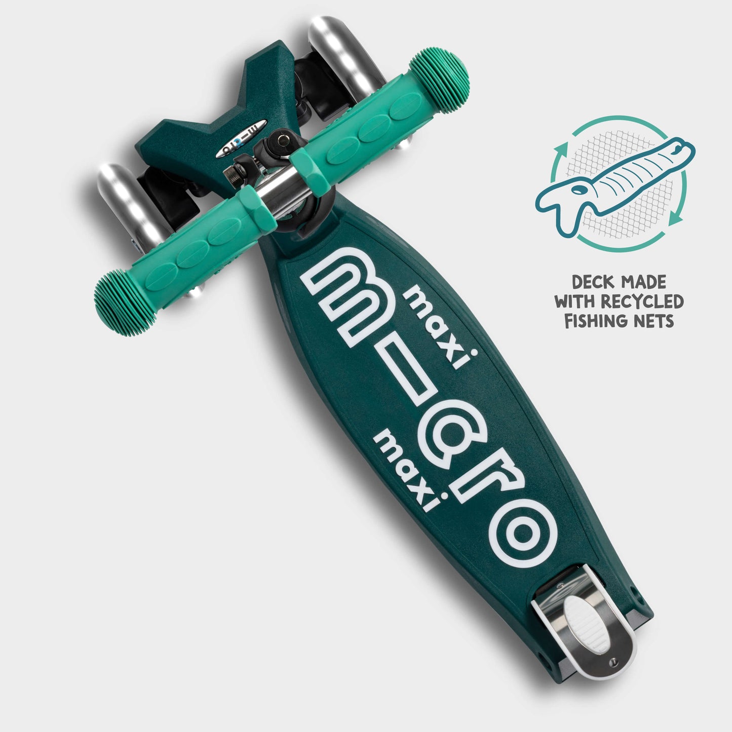 Maxi Micro LED with Recycled Deck: Green