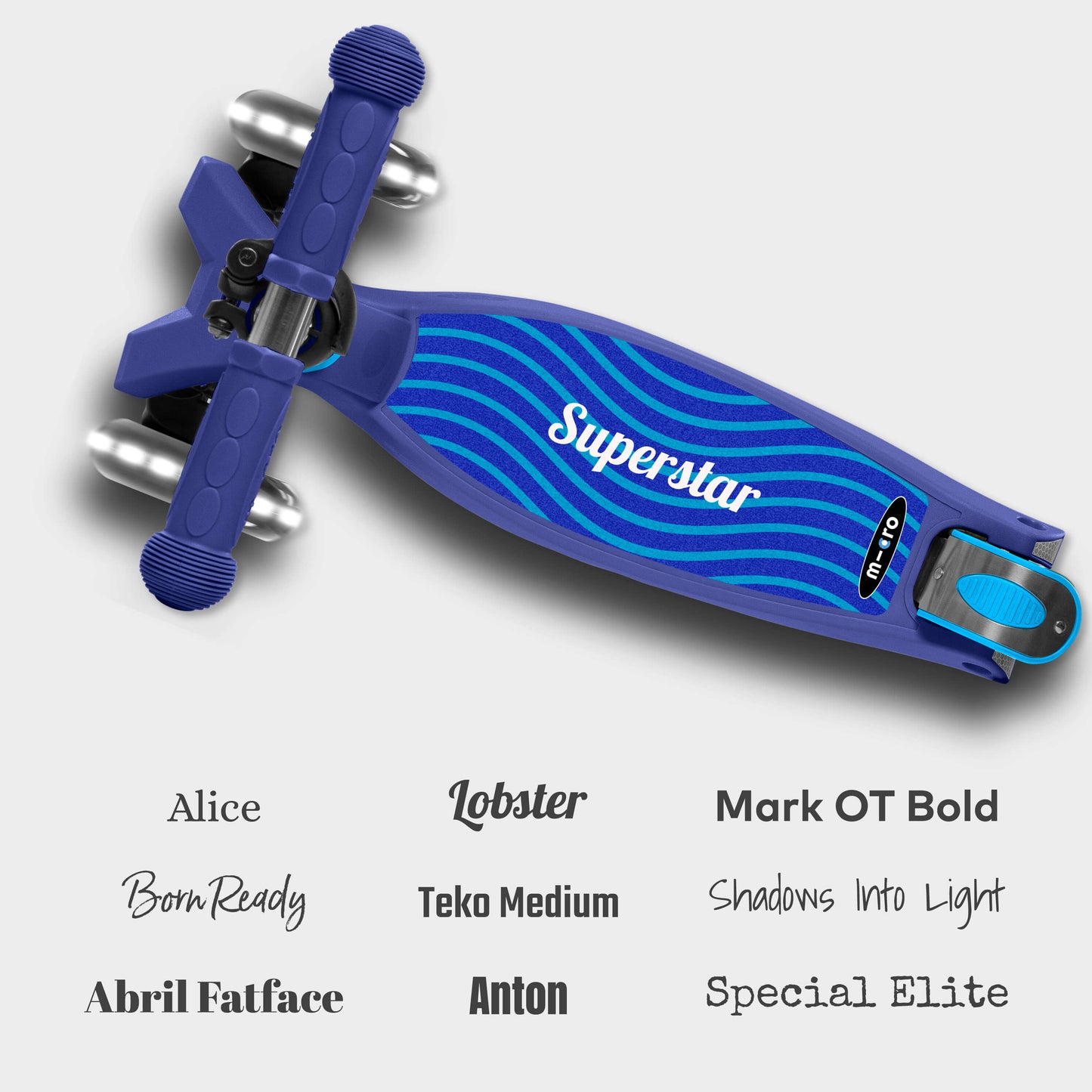 Customisable Maxi Micro Foldable LED: Navy