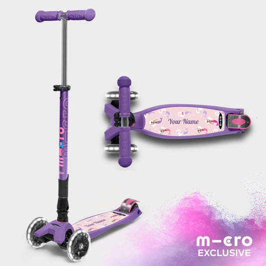 Customisable Maxi Micro Foldable LED: Purple