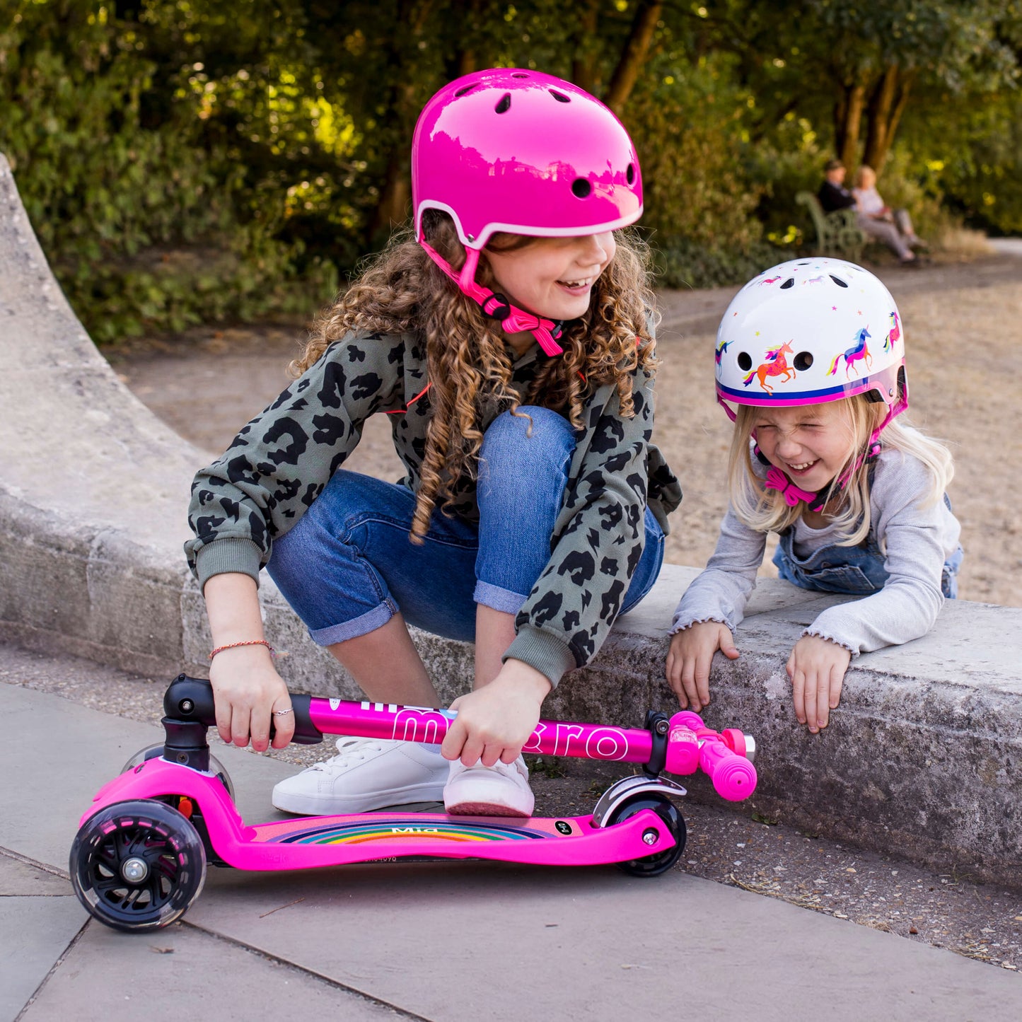 Customisable Maxi Micro Foldable LED: Pink