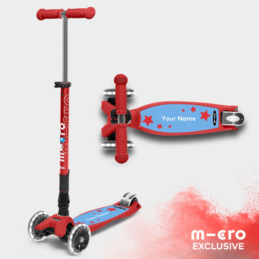 Customisable Maxi Micro Foldable LED: Red