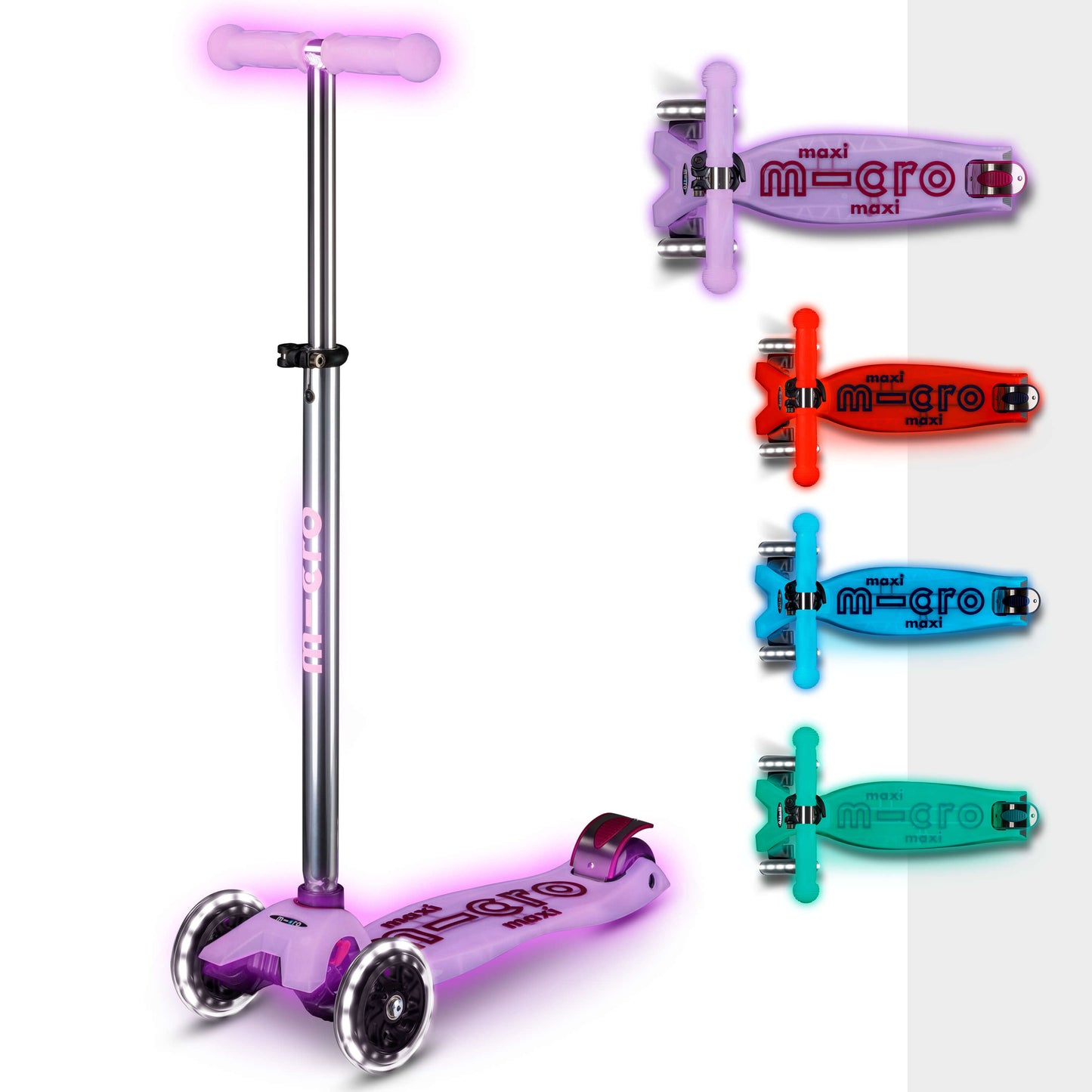 Maxi Micro Glow LED, Bell and Ribbon Set