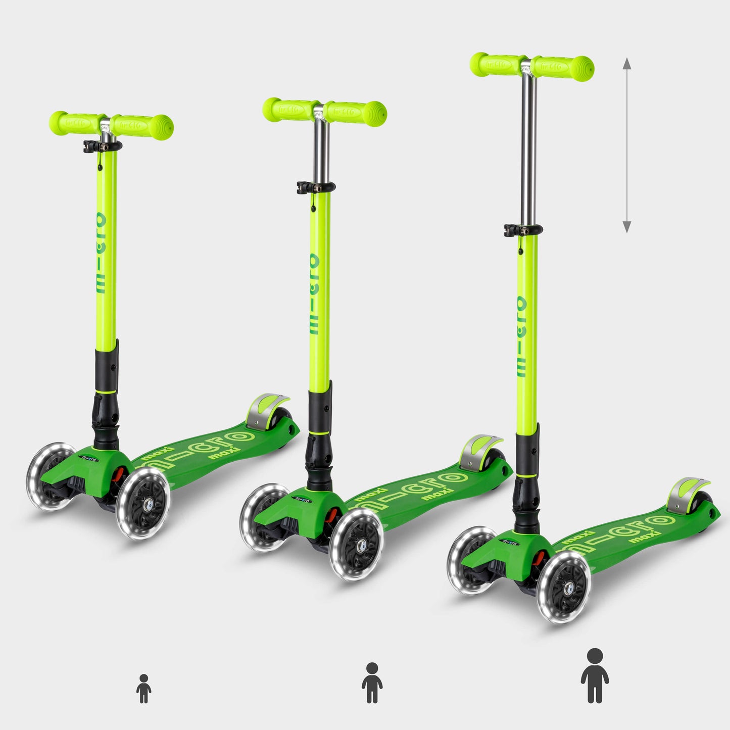 Maxi Micro Foldable LED: Green/Lime