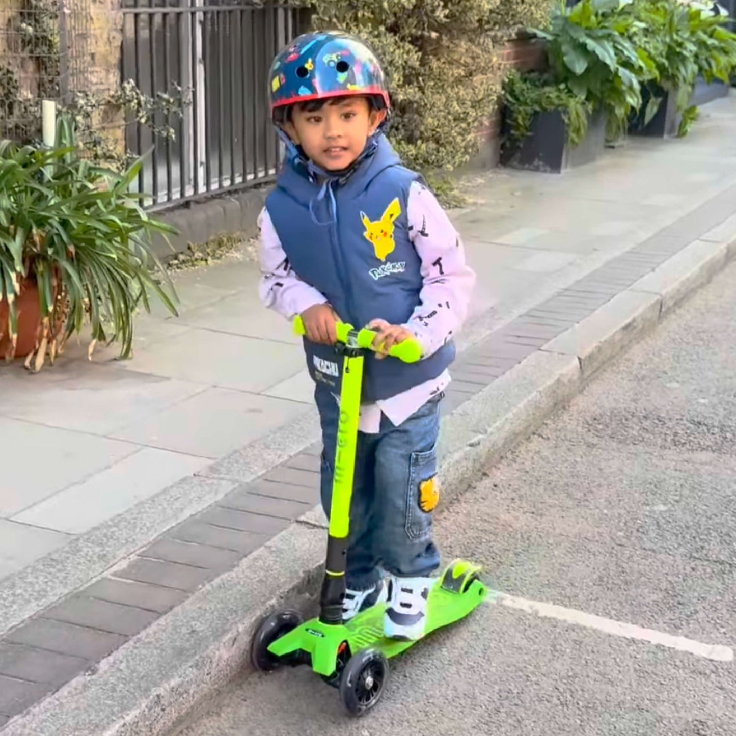 Maxi Micro Foldable LED: Green/Lime