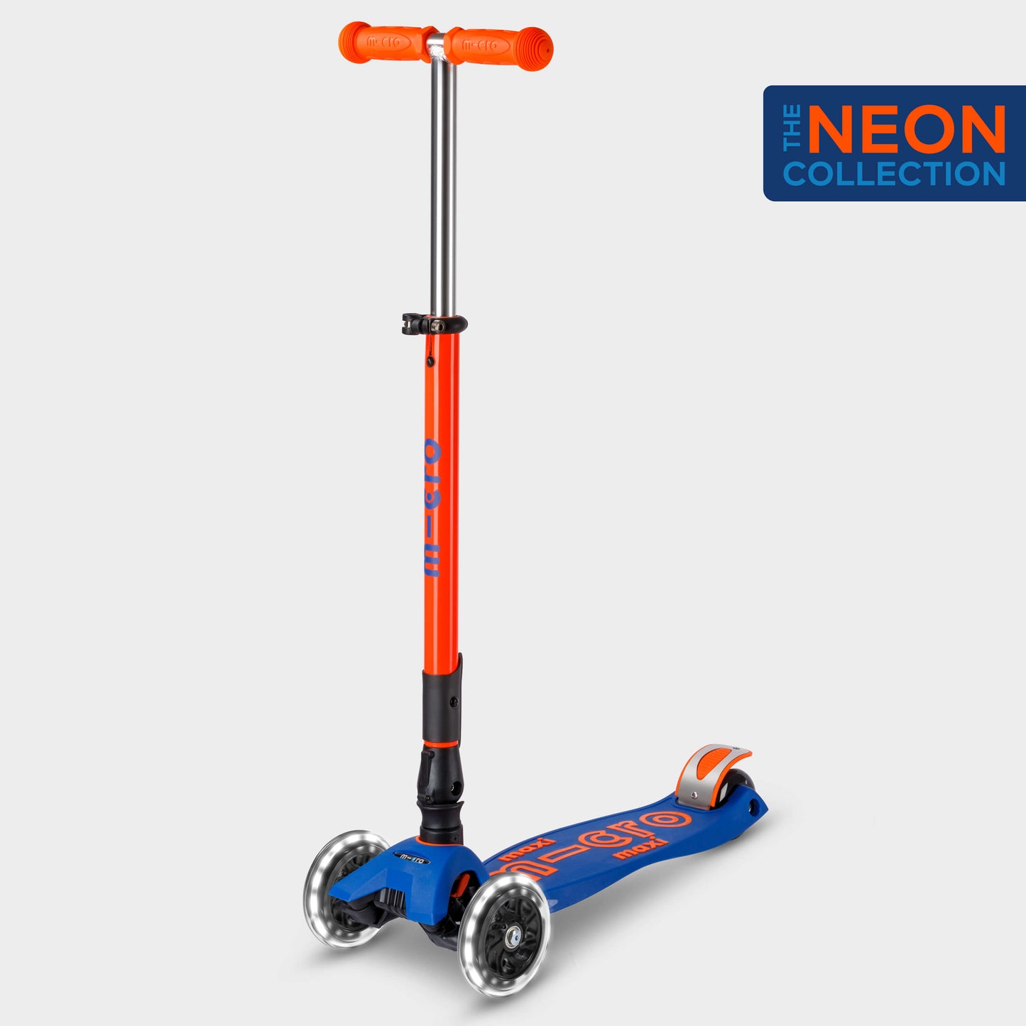 Maxi Micro Foldable LED: Neon Navy/Orange