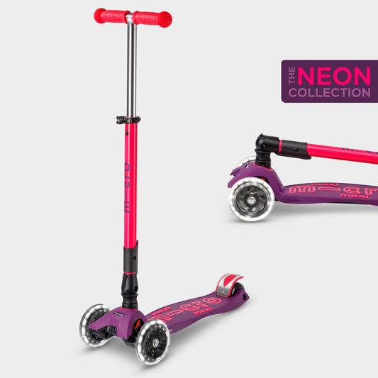Maxi Micro Foldable LED: Neon Pink/Purple