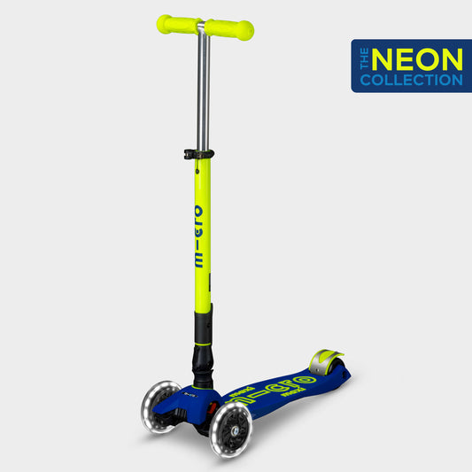 Maxi Micro Foldable LED: Neon Yellow/Navy