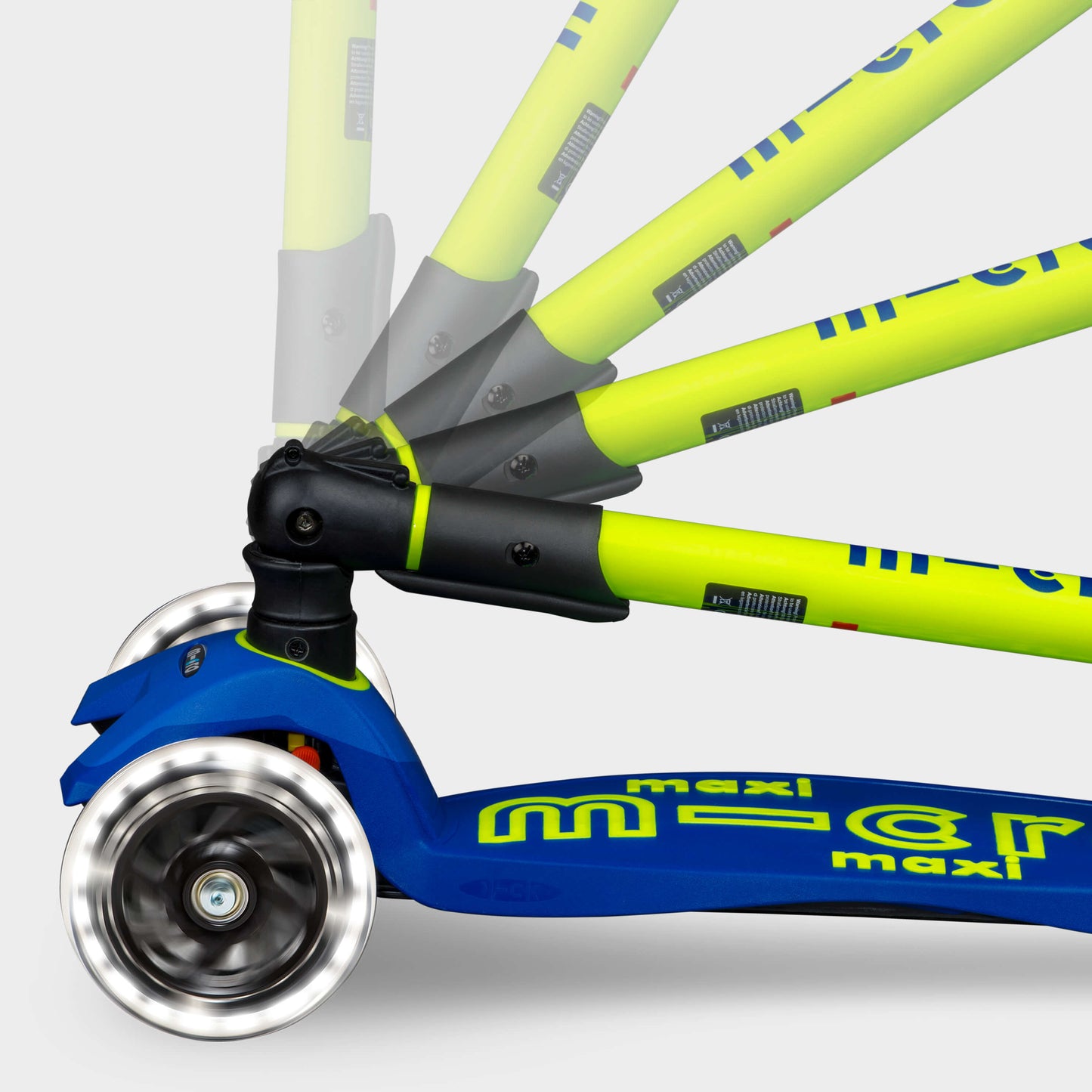 Maxi Micro Foldable LED: Neon Yellow/Navy