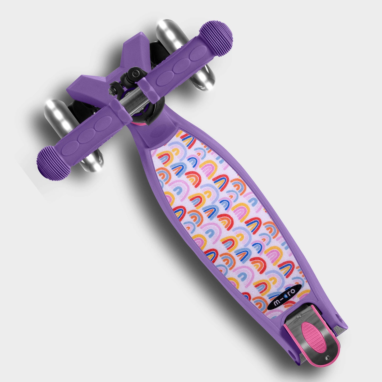 Maxi Micro Foldable LED Limited Edition: Purple Rainbow Print