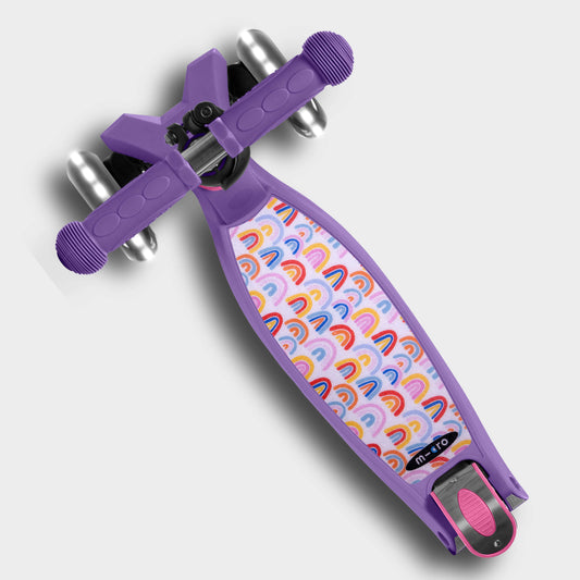 Maxi Micro Foldable LED Limited Edition: Purple Rainbow Print