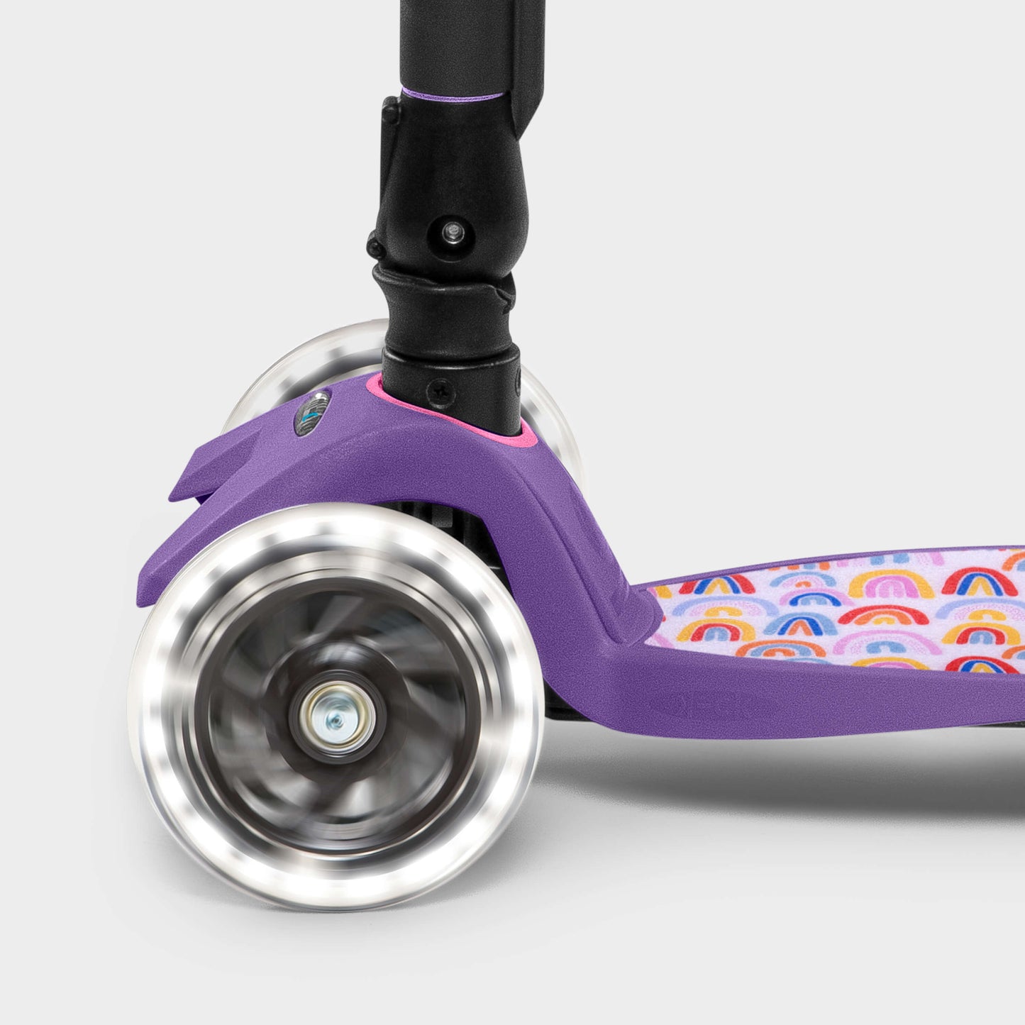 Maxi Micro Foldable LED Limited Edition: Purple Rainbow Print