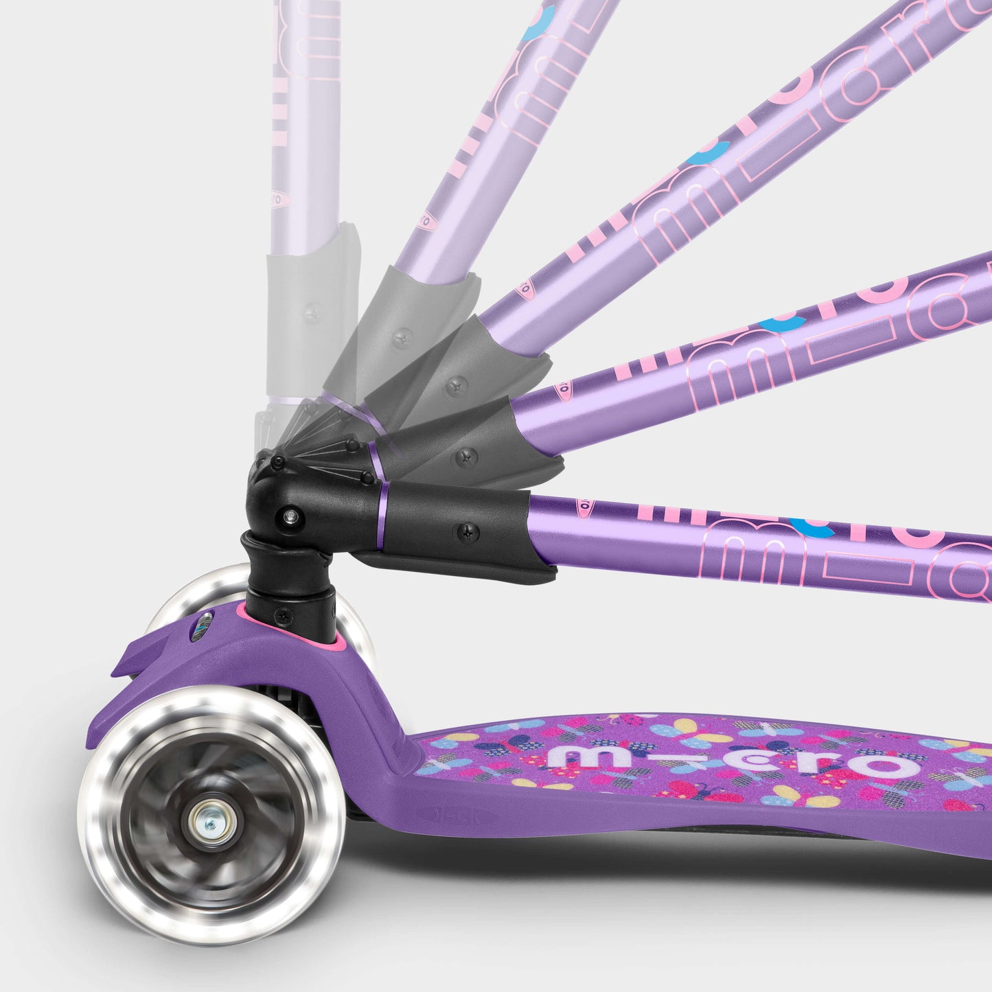 Maxi Micro Foldable LED Limited Edition: Purple Butterfly
